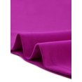 thumbnail image 5 of INSPIRE CHIC Robe de Soirée Rétro pour Femme à Col Plat, Manches Lanterne en Maille Transparente, Coupe Ajustée et Évasée, Violet m, 5 of 5