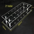 thumbnail image 3 of Pompotops 21 Hole Acrylic Transparent Lollipop Display Frame Wedding Dessert Bar Placement Bracket Jack Type Clearance, 3 of 5