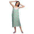 thumbnail image 1 of Moomaya Nuisette Sans Manches pour Femmes, Chemise de Nuit en Coton Imprimé, 1 of 6
