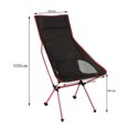 thumbnail image 4 of Bangcool Camping Chair Portable Outdoor Folding Chair Fishing Chair with Carrying Bag, 4 of 10