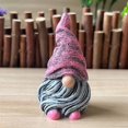 thumbnail image 2 of Dwarf Sculpture Create Vitality Creative Fancy White Beard Gnomes Figurine, 2 of 5