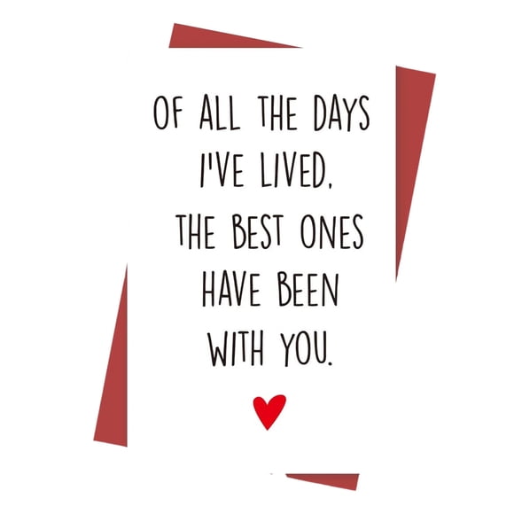 Funny Anniversary Card For Wife Or Husband – Wedding Greeting Card For Couples Parents Boyfriend Or Bridal Shower Thank You Cards Seasons Greeting Cards 25 Birthday Happy Cards Women of The Postcards