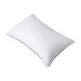 thumbnail image 2 of Hotel Grade Down Core Pillow for Back Stomach Sleepers, Soft Supportive Bed Pillow with Quilted Design, Medium Support Neck Pressure Relief Pillow in White Gray Green Orange Pink Khaki, 2 of 6