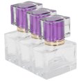 thumbnail image 1 of 3pcs Clear Refillable Perfume Bottles, 30ml Empty Glass Easy To Carry Perfume Dispenser  For Storing Perfumes/Essential Liquid/Liquid Red,Green,Purple, 1 of 8