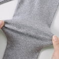 thumbnail image 4 of Summer Girls Stretch Bell Bottoms Flare Pants Ruffle Solid Color Bootcut Leggings 1-14 Years Gray, 4 of 5