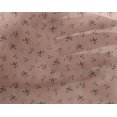 thumbnail image 4 of oneOone Georgette Viscose Fabric Leaves & Rose Flower Print Sewing Fabric BTY 42 Inch Wide, 4 of 4