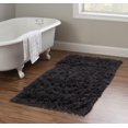thumbnail image 4 of New Flokati 1400gr 2'4" x 4'8" Accent Rug, Grey, 4 of 5
