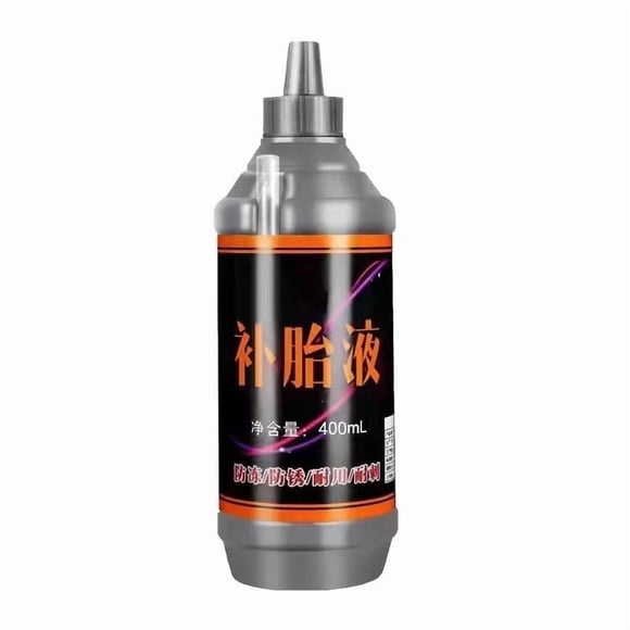 Liquide Auto-Réparateur pour Pneus Automatiques pour Véhicules Électriques, Motos et Vélos : Solution Facile à Utiliser pour les Amateurs et Professionnels de Bricolage