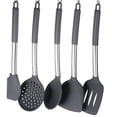 thumbnail image 1 of Daily Kitchen Utensils Set Silicone and Stainless Steel Non-stick Cookware Heat-resistant Cookware Eight-piece Household Kitchen Utensils Set, 1 of 6