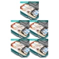 thumbnail image 3 of Guardoinrt PVC Cosmetic Bags Transparent Clear Fashion Zipper Pouch Lightweight Makeup Bag Portable Bath Wash Handbags Case for Gray 5Set, 3 of 6