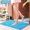 Comme les Shows D, variante sur Grande Vente! Huayishang Tapis, Tapis en Polyester, Tapis de Salle de Bain Bleu Lac Absorbant Tapis de Salle de Bain Doux et Confortable Durable Épaissi Lavable en Machine Réutilisable