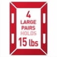 thumbnail image 2 of Command 15 lb White Picture Hanging Strips, 6 Pairs, 2 of 7