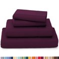 thumbnail image 1 of HAOAN Ultra Soft Wrinkle Resistant Bamboo Sheet Set - 4 Piece Set - 2200 Series, 1 of 7