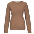 thumbnail image 4 of CEHVOM Femmes Manches Longues Chemises Décontractées Impression Col Rond Pull Tunique en Vrac Tops Dégagement, 4 of 5