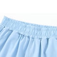 thumbnail image 3 of Shorts for Girls, Solid Color Childrens Sports Shorts Summer Quick Drying Shorts Ice Silk Boy Pant, 3 of 5