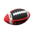 thumbnail image 4 of tamizeot Kids Rugby Ball Gift Portable Soccer Size Indoor Ball Sports Outdoor 3 Rugby Red 11x22cm, 4 of 6