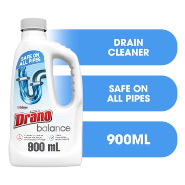 Drano Balance Nettoyant pour Drains et Déboucheur, 900ml