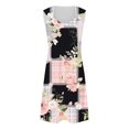 thumbnail image 5 of TJAZFJPA Robes Maxi d'Été pour Femmes Dames Élégante Jupe Midi à Bretelles Dames Robe Décontractée Imprimée Jupe de Plage 2 Robes de Soirée Robe de la Saint-Valentin, 5 of 5