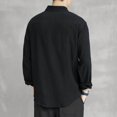 thumbnail image 5 of Male Shirt Top Dress Up Sweat Absorbing Simple Soft Washable Men Shirt, 5 of 5