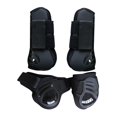 thumbnail image 3 of jinwen Horse Tendon Fetlock Boots (Set Of 4)Horse Jumping Leg Protection for Riding Black M, 3 of 9