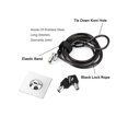 thumbnail image 3 of Laptop Cable Lock Hardware Security Cable Lock Anti Theft Combination Lock for iPad Tablet Laptop MacBook Dell HP Lenovo Kindle Surface Samsung Android and All Other Notebooks and Tablets, 3 of 7