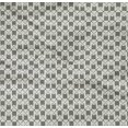 thumbnail image 4 of oneOone Organic Cotton Poplin Twill Fabric Square Geometric Print Fabric BTY 42 Inch Wide, 4 of 4