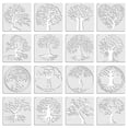 thumbnail image 1 of maskred 16pcs Libérer la Créativité Large Gamme de Pochoirs Réutilisables Possibilités Infinies 16pcs 1Set, 1 of 6