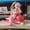CY-49, variante sur Figurine d'Anime Robe de Mariée Figurines d'Action Kawaii Maillot de Bain Vocaloid PVC Modèle de Collection Jouets Cadeau pour Fille,CY-18,Sans Boîte