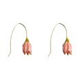 thumbnail image 2 of Simple Retro Tulip Flower Earrings Fashion Temperament Jewelry, 2 of 7