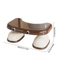 thumbnail image 3 of A Bathroom Toilet Foot Stool Squatting Potty Step Stool For Adults And Children Anti Slip Waterproof Plastic Support Stool Option A, 3 of 7