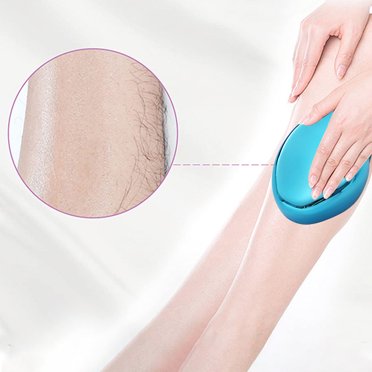 Holiday Deals! Gspmoly Hair Removal Tool, Reusable Crystal Hair Remover Exfoliation Hair Removal Tool, Hair Eraser for Back Arms Legs Fast & Easy Crystal Hair Eraser for Women and Hair Remover