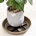 thumbnail image 2 of Flowerpots with Dish Ceramic, Prevention Flower Pot Reusable Mesh Pad Plant Rack Stand Flower Pot Feet Elevator Support Drainer Flowerpot Plants Root Rot Prevention, Flower Pots, 2 of 3