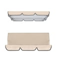 thumbnail image 1 of XZNGL Patio Swing Canopy Cover Set Swing Replacement Top Cover + Swing Cushion Cover, 1 of 2