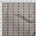 thumbnail image 4 of oneOone Georgette Viscose Brown Fabric Asian Floral Block Sewing Material Print Fabric By The Yard 42 Inch Wide, 4 of 5