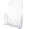 thumbnail image 2 of Milisten Hanging Magazine Organizer Wall Mounted File Holder Transparent Magazine Stand, 2 of 6