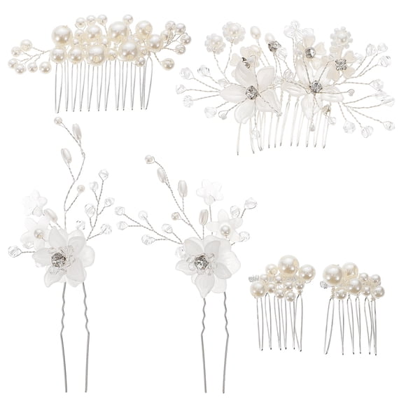 Shisuyan Épingles à Cheveux Cuivre 6 Pcs 4.1x2.6x0.7 Po