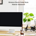 thumbnail image 4 of Electric Guitar Model, Electric Guitar Model Toy  Appearance White Coffee  For Friend For Graduation Ceremony, 4 of 8