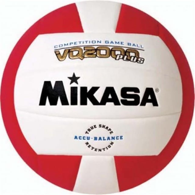 Olympia Sports BL331P Mikasa VQ2000 Micro Cell Composite Volleyball - Rouge/blanc