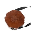 thumbnail image 2 of BELOVING Cajon Drum Portable Compact Acoustic Percussion Instrument with Adjustable Waist Octagon Brown, 2 of 7