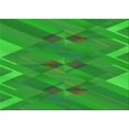 thumbnail image 1 of Ahgly Company Tapis Rectangulaire Lavable en Machine Vert Transitionnel, 7 Pieds x 9 Pieds, 1 of 7