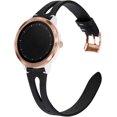 thumbnail image 1 of KOMI Leather Watch Band for Samsung Galaxy Active 2 / Galaxy Watch 4 / Galaxy Watch 5, Customized 20mm Quick Release Wristband Strap for Samsung Galaxy Watch 6, 1 of 5