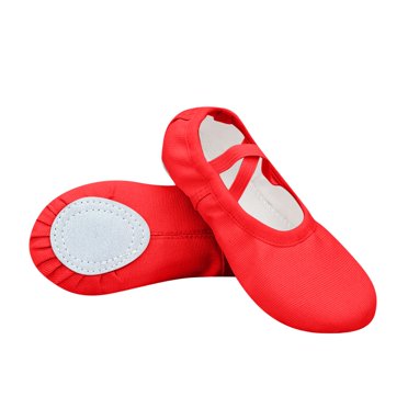purcolt Ballet Shoes for Girls Ballet Slippers Soft Leather Boys Ballerina Dance Shoes for Toddler/Little Kid/Big Kid/Women