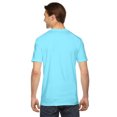 thumbnail image 2 of American Apparel Fine Jersey Tee, L, Aqua, 2 of 3