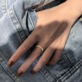 thumbnail image 2 of EGNMCR Rings Fashion Contracted 2MM Fine Hand Polished Women's Tail Ring Couple Ring 1PC ring, 2 of 4