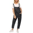 thumbnail image 2 of Timegard Overalls for Women Plus Size Loose Denim Jumpsuit Stretch Classic Jean Rompers with Pockets, 2 of 6
