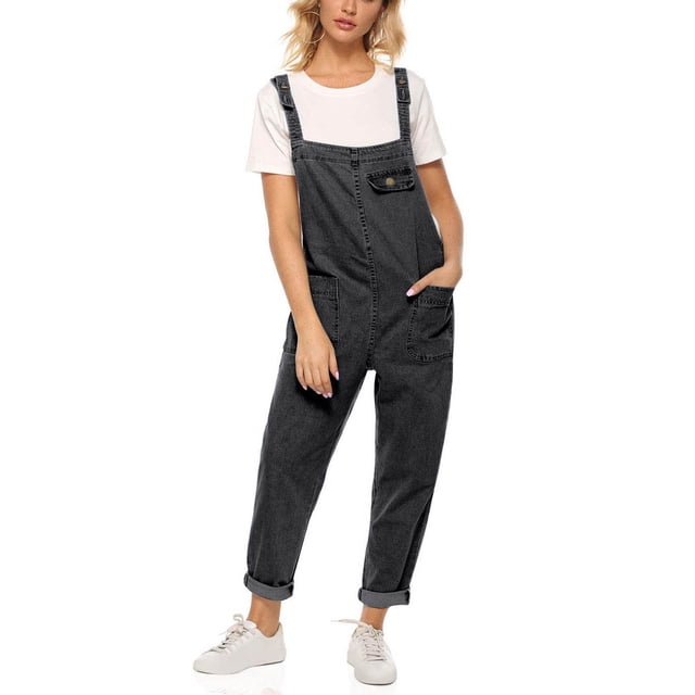 Prix Réduit, Combinaison Courte d'Été Décontractée pour Femme avec Poches, Combinaison Longue à Boutons, Matière Confortable, Coupe Extensible, Fête à la Plage, Tenue d'Extérieur, Robe Polyvalente, Entretien Facile Style Tendance