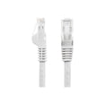thumbnail image 2 of StarTech.com Câble Ethernet CAT6 de 10 Pi, 10 Gigabits Snagless RJ45 650 MHz 100 W PoE Cordon de Patch, CAT 6 10GbE Câble Réseau UTP avec Soulagement des Taches, Blanc, Testé par Fluke/câblage Est Certifié UL/TA - Catégorie 6 - 24AWG (N6PATCH10WH) - Câble de Patch - RJ-45 (m) vers RJ-45 (m) - 10 Pi - CAT 6 - Moulé, Snagless - Blanc -, 2 of 3