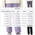 thumbnail image 2 of Girls Dress Pants, Versatile Sanitary Pants with Bellbottom Style for Casual Outings, 2 of 6
