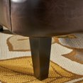 thumbnail image 3 of Tori Tufted Brown Leather Club Chair, 3 of 4