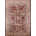 thumbnail image 1 of Ahgly Company Indoor Rectangle Mid-Century Modern Chestnut Red Oriental Area Rugs, 5' x 7', 1 of 6